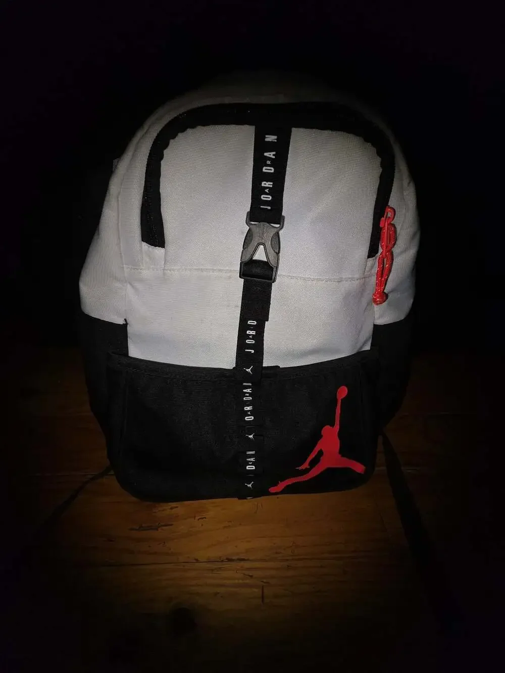Jordan Jumpman Backpack Black White pink